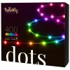 Twinkly Twinkly Home|Luci Di Natale*DOTS Striscia 20 m 400 Led RGB BT + WiFi Cavo Nero