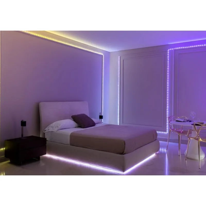 Twinkly Twinkly Home|Luci Di Natale*DOTS Striscia 10 m 200 Led RGB BT + WiFi Cavo Trasparente