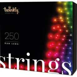 Twinkly Twinkly Strings|Luci Di Natale*STRINGS Luci di Natale Smart 250 Led RGB II Generazione