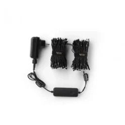 Twinkly Twinkly Strings|Luci Di Natale*STRINGS Luci di Natale Smart 250 Led RGBW II Generazione Cavo Nero