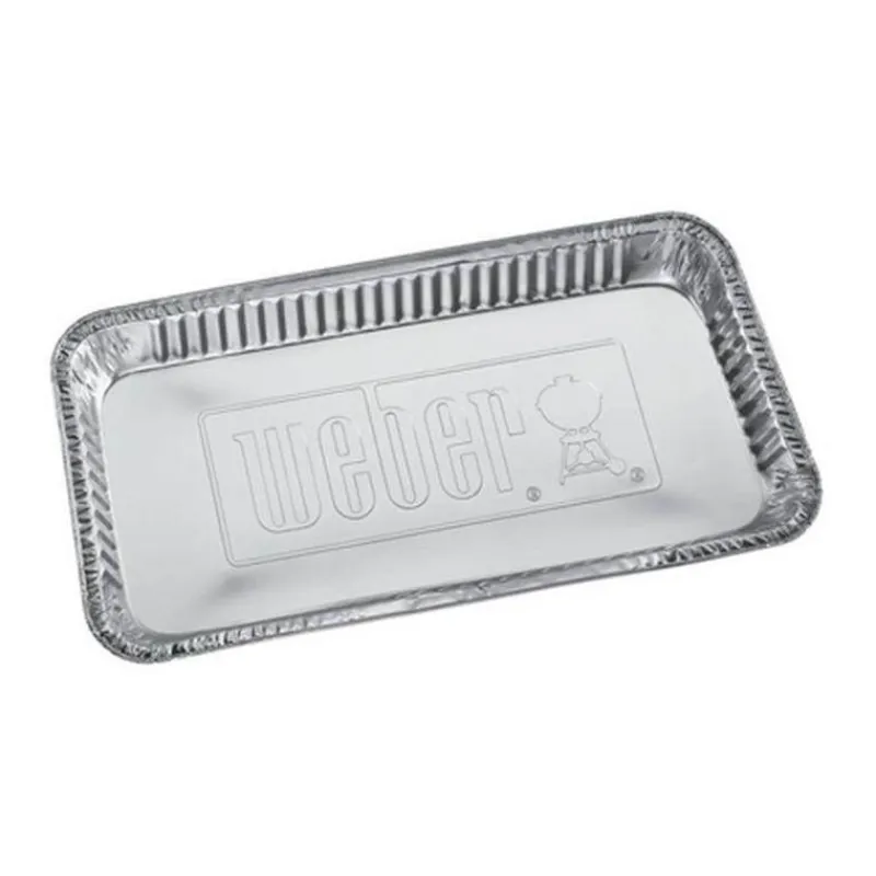 Weber Accessori Bbq A Carbone Weber*Vaschette in Alluminio per Barbecue a Carbone 47 e 57 cm Cod. 6416