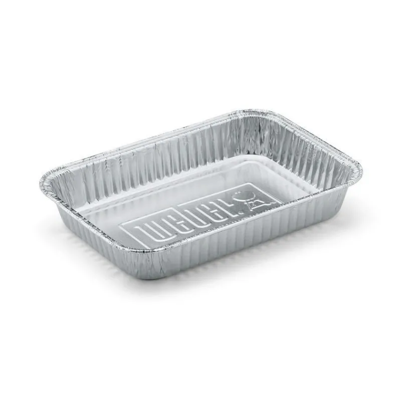 Weber Accessori Bbq A Gas Weber*Vaschette in Alluminio Cod. 6415