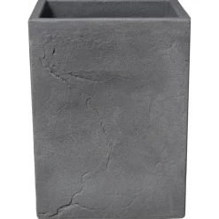 Vasar Vasi Quadrati In Resina|Vasi In Resina*Vaso Ardesia Cubo