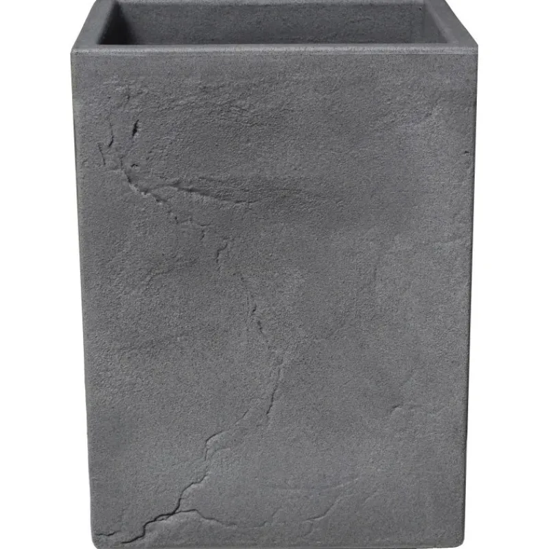 Vasar Vasi Quadrati In Resina|Vasi In Resina*Vaso Ardesia Cubo
