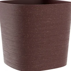 Teraplast Vasi In Plastica|Vasi Quadrati In Plastica*Vaso Capri Wood Essence