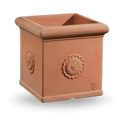 Veca Vasi In Resina Cotto Toscano|Vasi Quadrati In Resina*Vaso Classico Quadro Ducale