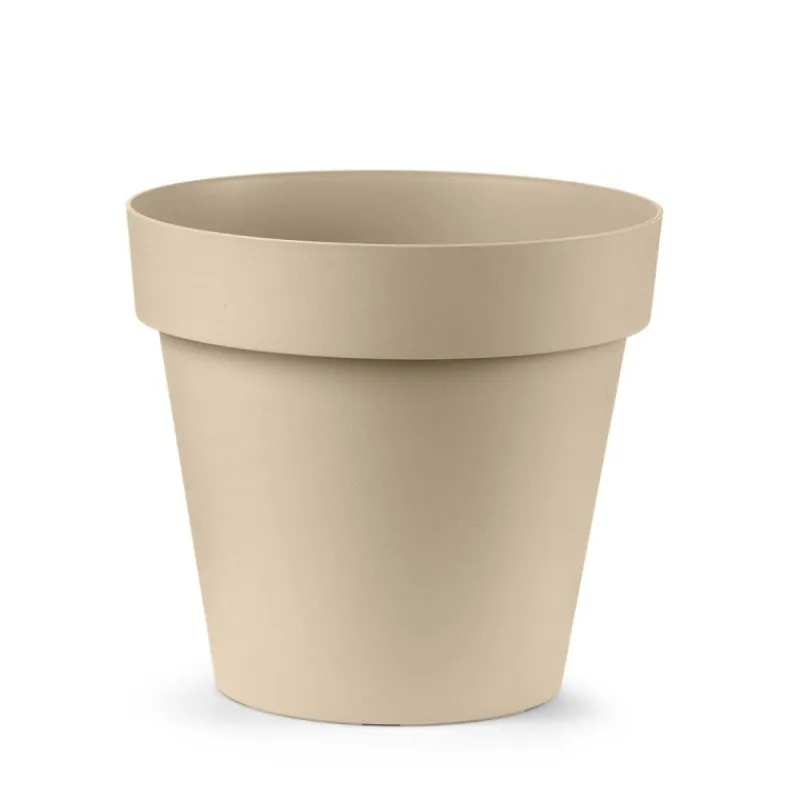 Veca Vasi Eco Green|Vasi Tondi In Plastica*Vaso Cleo Lovin'Green 60% Plastica Riciclata
