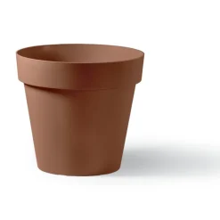 Veca Vasi Eco Green|Vasi Tondi In Plastica*Vaso Cleo Lovin'Green 60% Plastica Riciclata