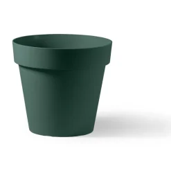 Veca Vasi Eco Green|Vasi Tondi In Plastica*Vaso Cleo Lovin'Green 60% Plastica Riciclata