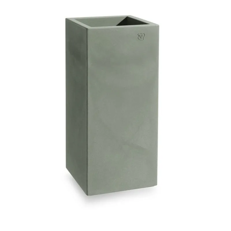 Veca Vasi Quadrati In Resina|Vasi In Resina*Vaso Cosmos Quadro Alto Cm 85
