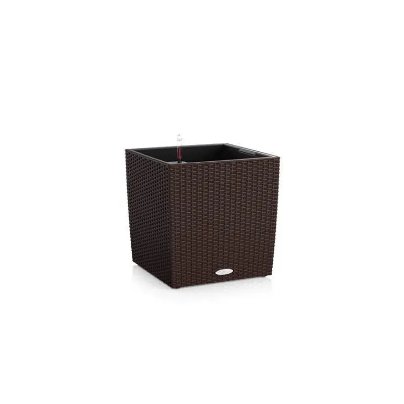 Lechuza Cottage Collection|Vasi Quadrati In Resina*Vaso Cube Cottage 40 Set Completo