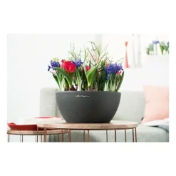 Lechuza Vasi Quadrati In Resina|Vasi In Resina*Vaso Cubeto 40 Set Completo
