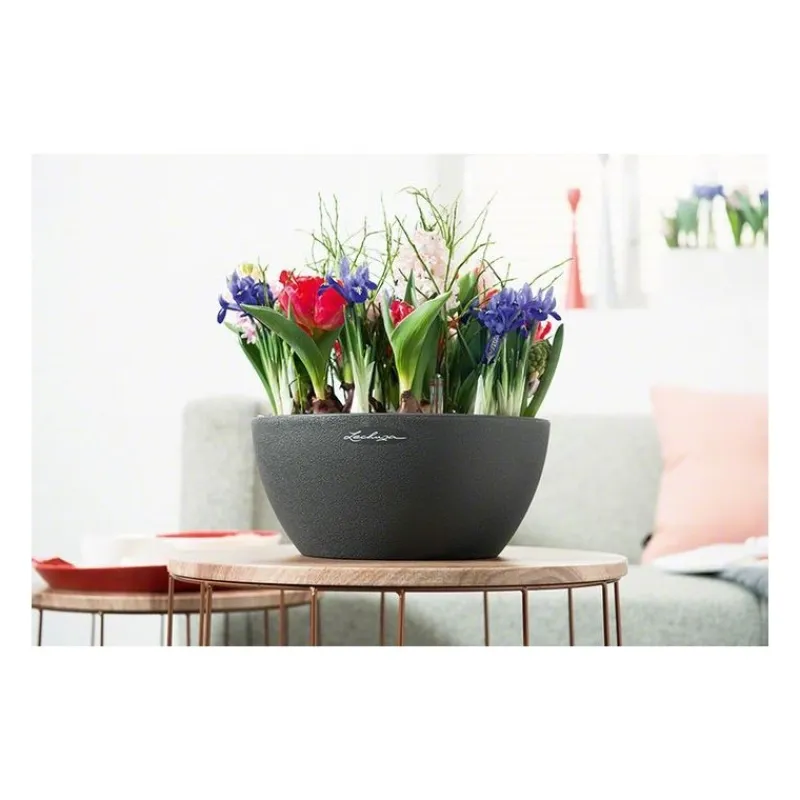Lechuza Vasi Quadrati In Resina|Vasi In Resina*Vaso Cubeto 40 Set Completo