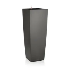 Lechuza Vasi Quadrati In Resina|Vasi In Resina*Vaso Cubico Alto Set Completo