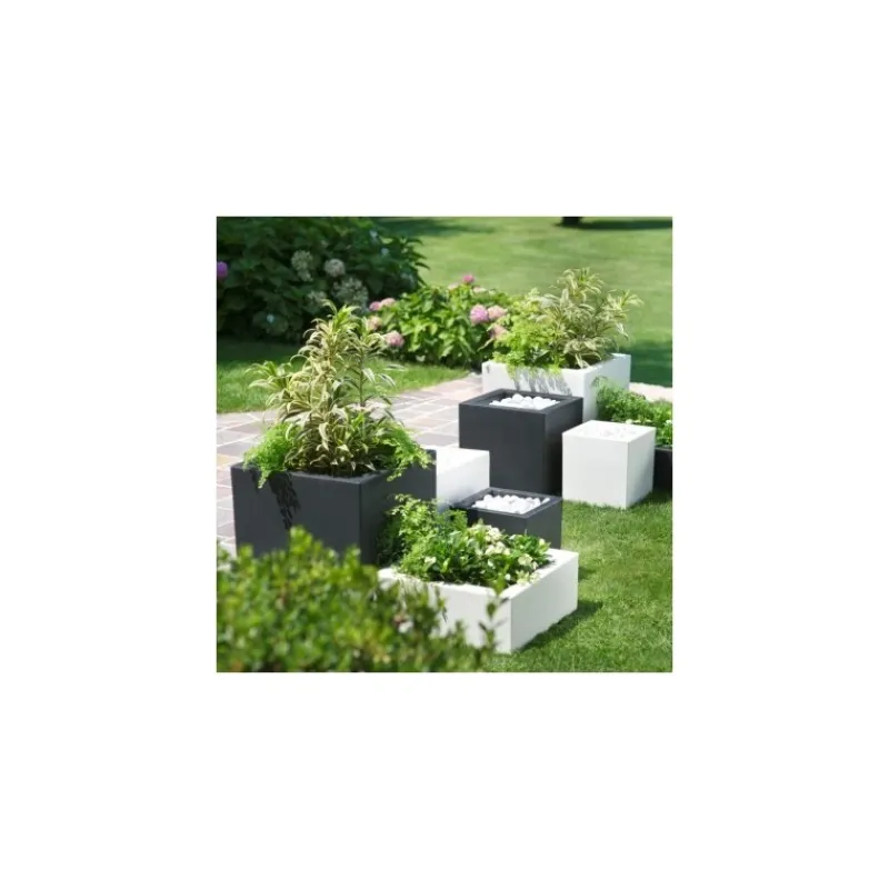 Teraplast Vasi Quadrati In Resina|Vasi Quadrati In Resina*Vaso Schio Cubo
