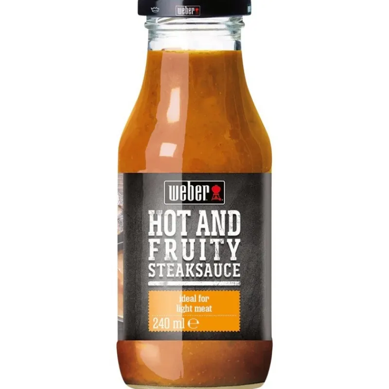 Bickery Weber Salse*Weber Hot and Fruity Steaksauce - 240 Ml