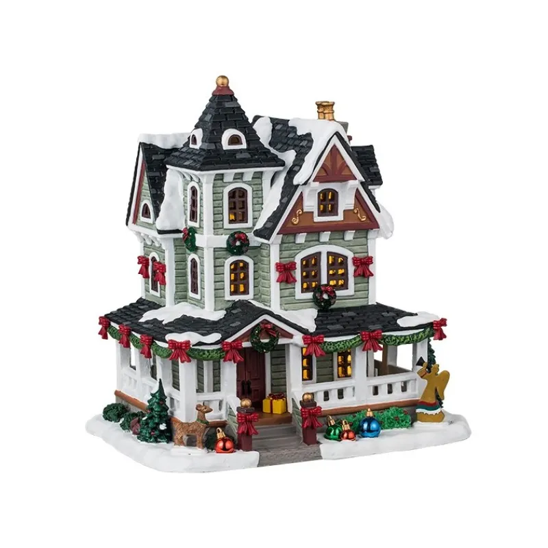 Lemax Edifici Illuminati*Whitbey Residence con Alimentatore Cod. 45243