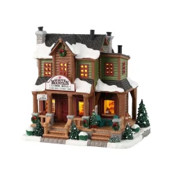 Lemax Edifici Illuminati*White Mountain Cider Mill con Alimentatore Cod. 35071