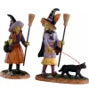 Lemax Personaggi|Personaggi*Witches Night Out Set Of 2 Cod. 02907