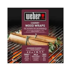 Weber Prodotti Per Affumicatura|Combustibili Per Barbecue*Wraps da Affumicatura Ciliegio Cod. 17628