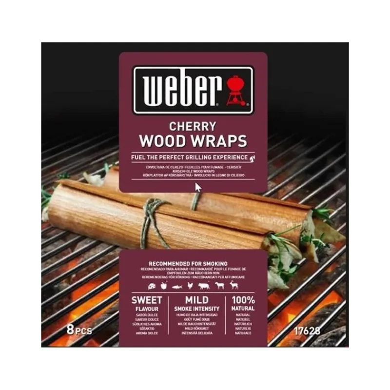 Weber Prodotti Per Affumicatura|Combustibili Per Barbecue*Wraps da Affumicatura Ciliegio Cod. 17628