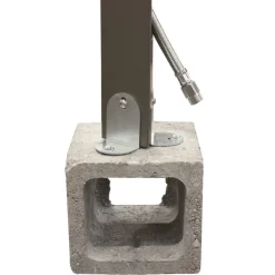 Acquapoint Accessori|Fontane Da Interrare*Zanchette di Fissaggio in Metallo Zincato per Fontane da Interrare Aquapoint